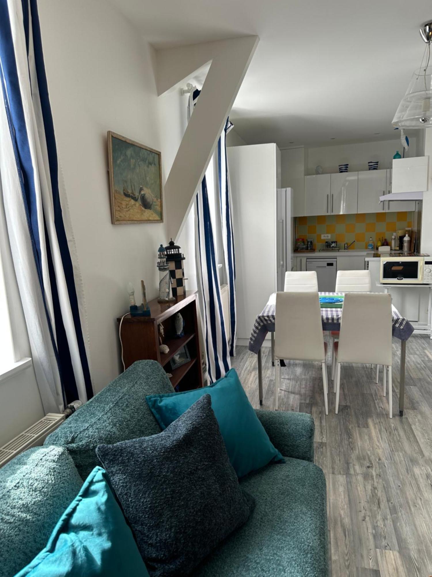 Gite Du Moulin - Appartement Plein Centre Ville - Spacieux 2P - 1Er Etage Maison De Pecheur A 100M De La Plage Ле-Кротуа Экстерьер фото