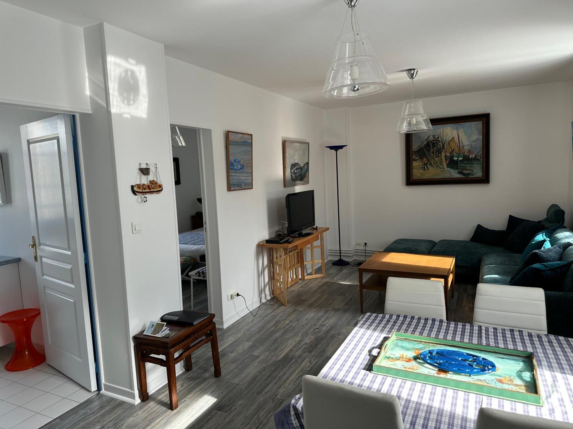 Gite Du Moulin - Appartement Plein Centre Ville - Spacieux 2P - 1Er Etage Maison De Pecheur A 100M De La Plage Ле-Кротуа Экстерьер фото